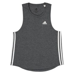 Adidas Aeroready High Neck Tank Top Gray And White Size M